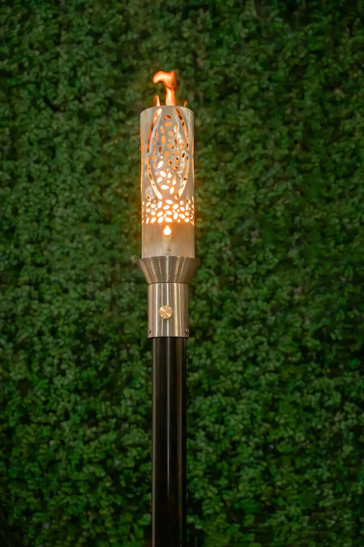 Coral Gas Tiki Torch - Outdoor Fire and Patio