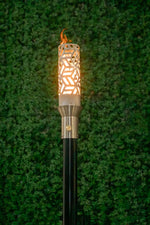 Load image into Gallery viewer, Cubist Gas Tiki Torch - Outdoor Fire and Patio