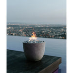 Load image into Gallery viewer, DEKKO Element 20 inch round concrete gas fire bowl