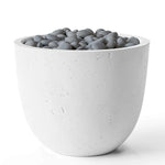 Load image into Gallery viewer, Element Round Concrete Gas Fire Bowl - Outdoor Fire &amp; Patio