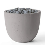 Load image into Gallery viewer, Element Round Concrete Gas Fire Bowl - Outdoor Fire &amp; Patio