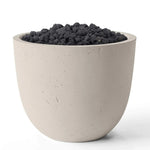 Load image into Gallery viewer, Element Round Concrete Gas Fire Bowl - Outdoor Fire &amp; Patio