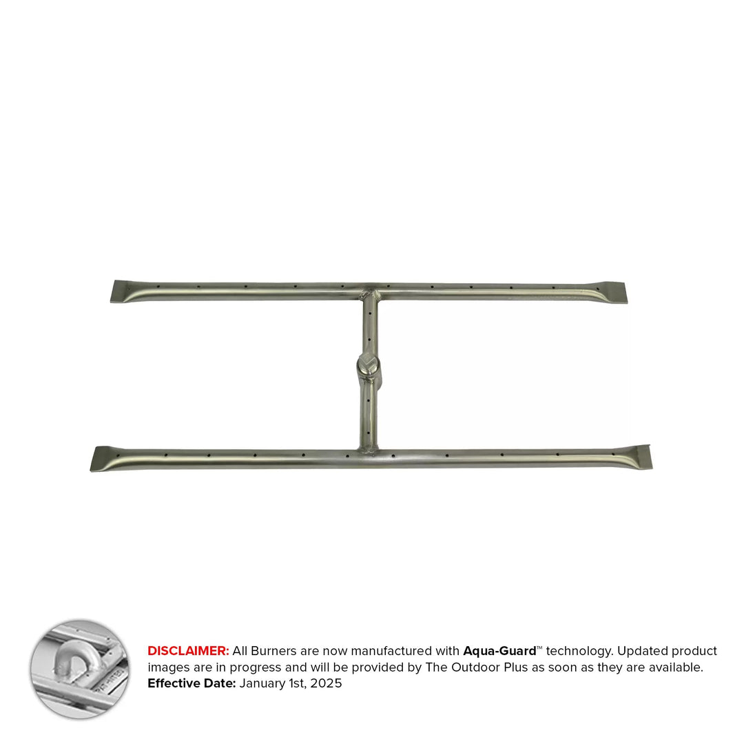 Gas Fire Pit H-Burner - Outdoor Fire & Patio
