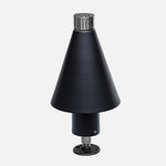 Load image into Gallery viewer, Gas Tiki Torch Automated Remote Controlled Black Cone - Outdoor Fire and Patio