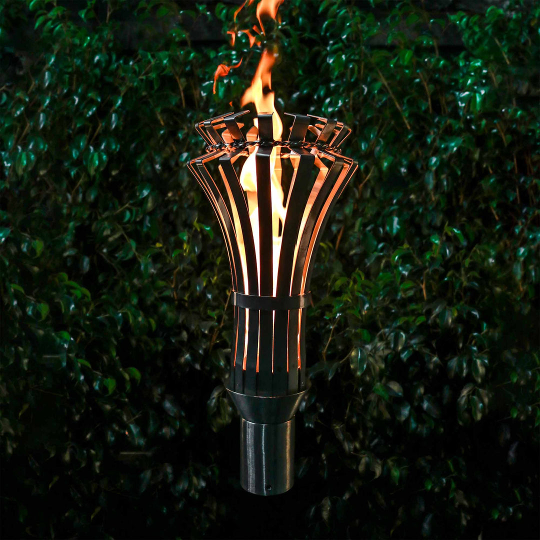 Gothic Gas Tiki Torch - Outdoor Fire and Patio