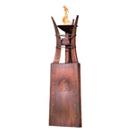 Load image into Gallery viewer, 87" Bastille Fire Tower - Hammered Copper