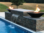 Load image into Gallery viewer, Kona Square Fire Bowl - Outdoor Fire and Patio