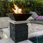 Load image into Gallery viewer, Kona Square Fire Bowl - Outdoor Fire and Patio