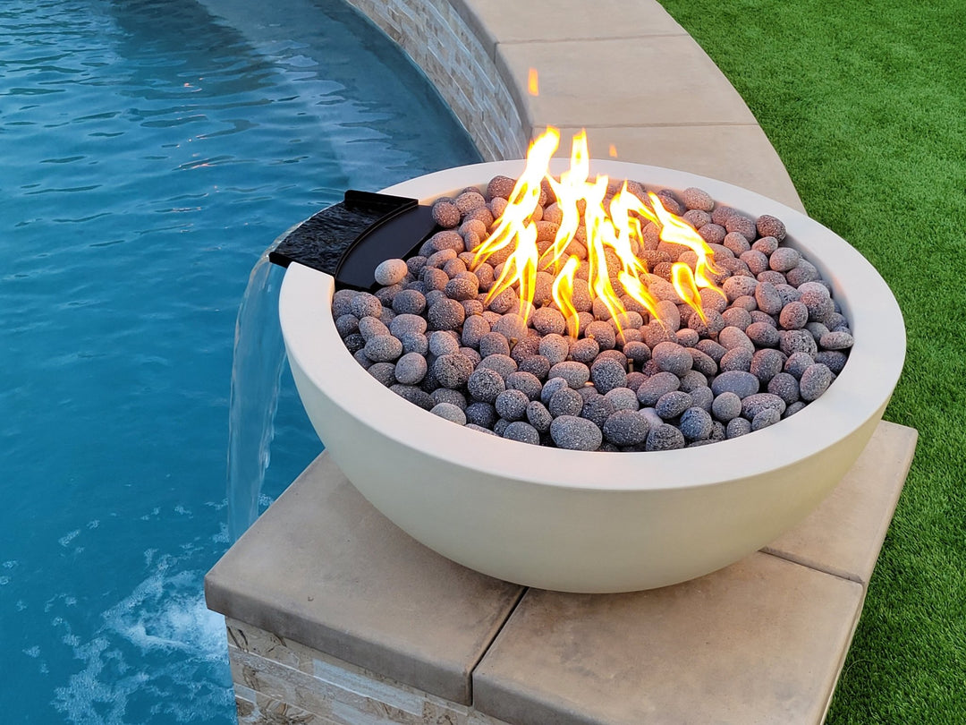 Luxe Pool Fire Bowl - Outdoor Fire and Patio