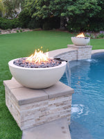 Load image into Gallery viewer, Luxe Pool Fire Bowl - Outdoor Fire and Patio