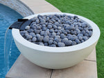 Load image into Gallery viewer, Luxe Pool Fire Bowl - Outdoor Fire and Patio