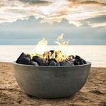 Load image into Gallery viewer, Prism Hardscapes Moderno 1 | 39" Concrete Fire Bowl - Outdoor Fire and Patio