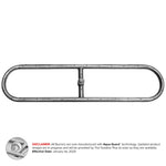 Load image into Gallery viewer, Racetrack Gas Fire Pit Burner - Outdoor Fire &amp; Patio