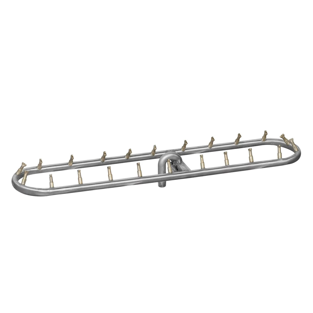Racetrack Stainless Steel Bullet Burner | Premium Fire Pit Burner - Outdoor Fire & Patio
