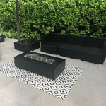 Load image into Gallery viewer, Regal Rectangular Fire Pit Table - Outdoor Fire and Patio