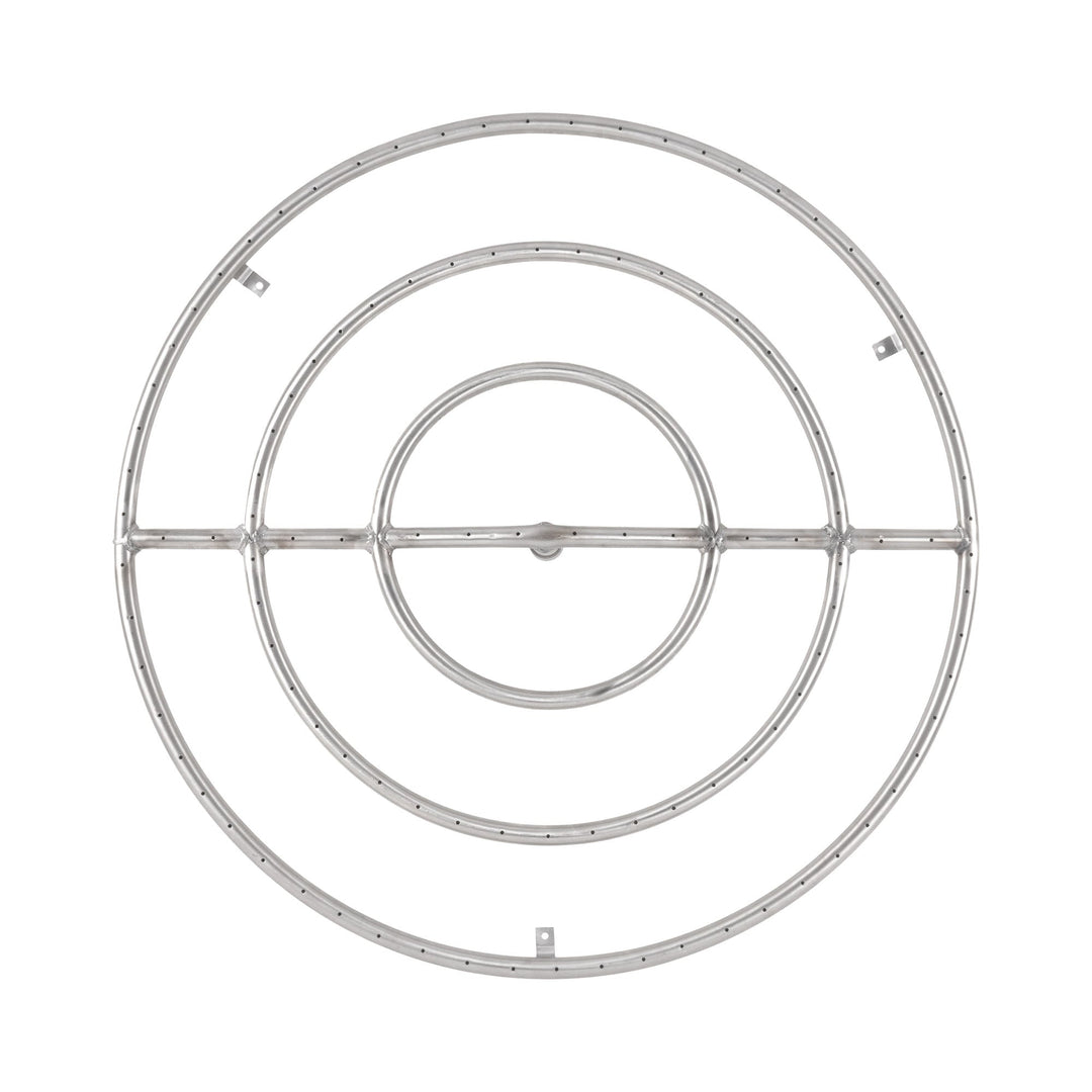 Round Gas Fire Ring Burner - Outdoor Fire & Patio