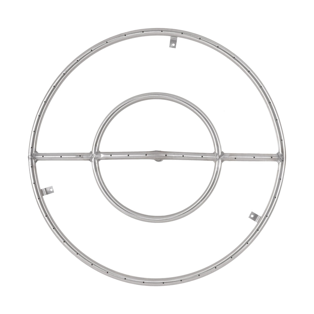 Round Gas Fire Ring Burner - Outdoor Fire & Patio