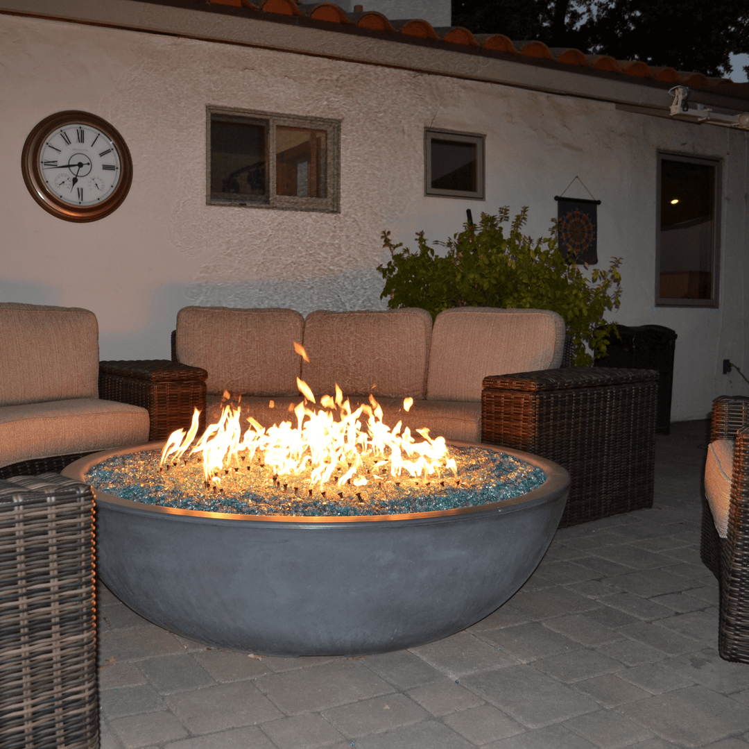Sedona Concrete Fire Bowl - Outdoor Fire and Patio