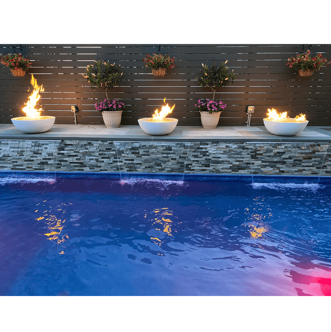 Sedona Concrete Fire Bowl - Outdoor Fire and Patio