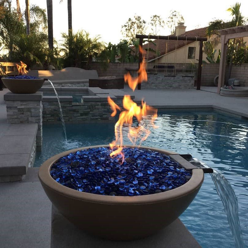 Sedona Fire and Water Bowl - Outdoor Fire and Patio