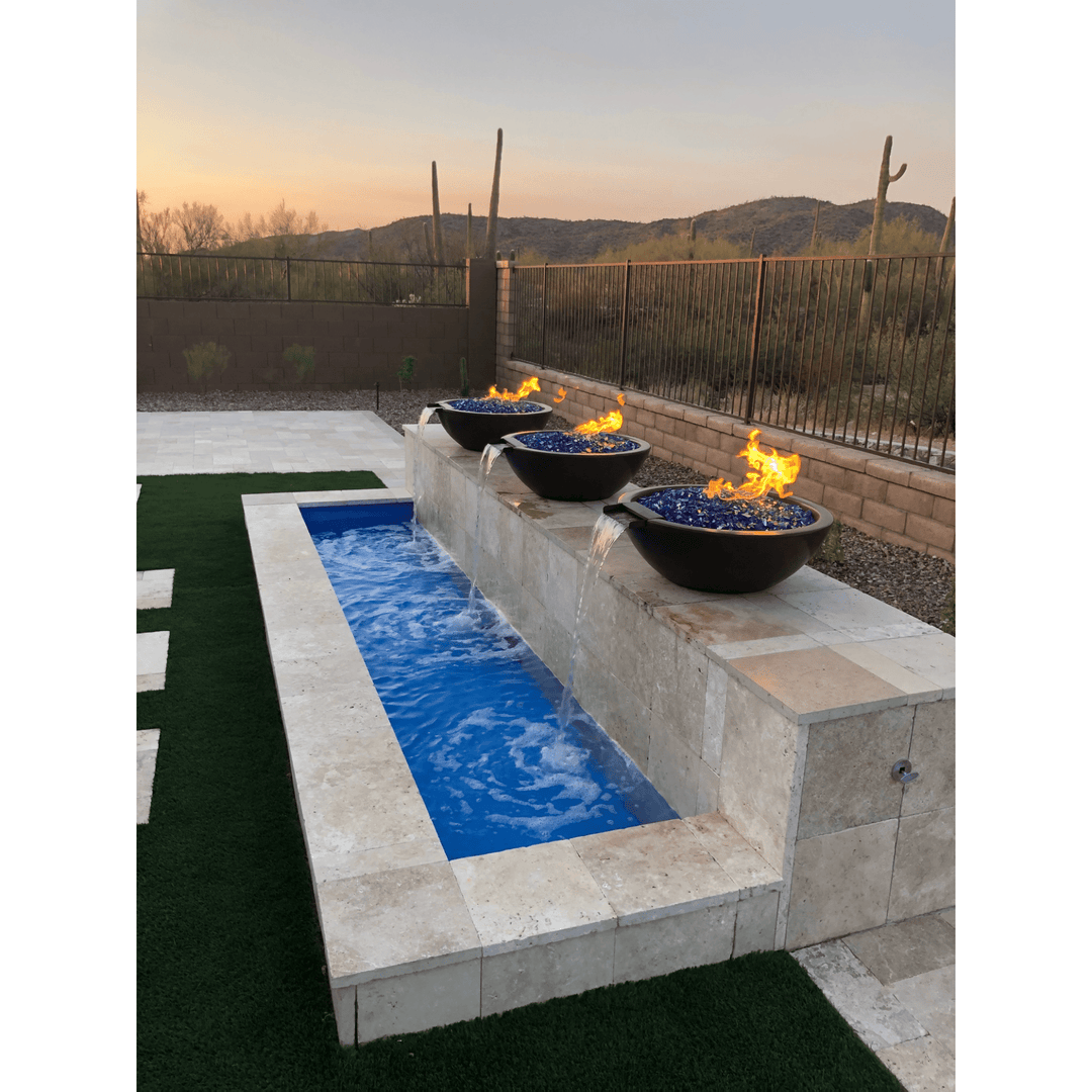 Sedona Fire and Water Bowl - Outdoor Fire and Patio