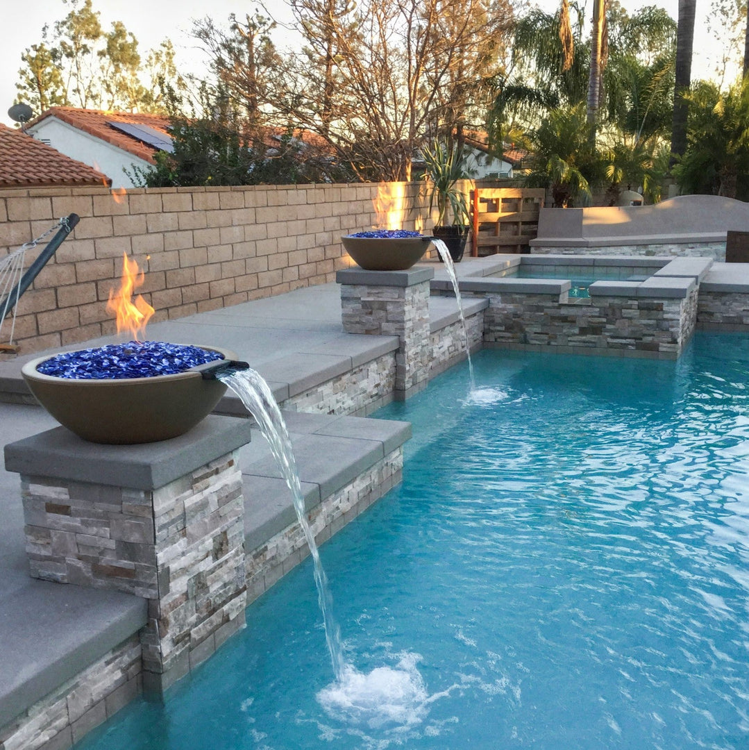 Sedona Fire and Water Bowl - Outdoor Fire and Patio