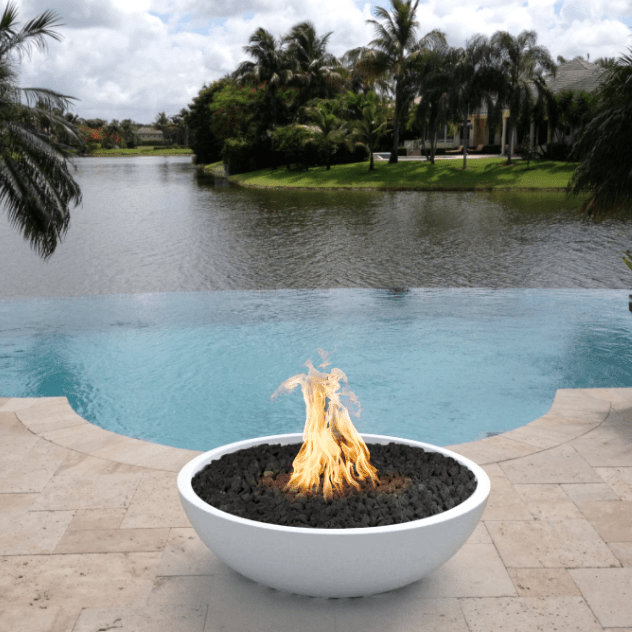 Sedona Fire Pit Table Thin Rim - Outdoor Fire and Patio