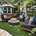 Load image into Gallery viewer, Sedona Fire Pit Table Wide Ledge - Outdoor Fire and Patio