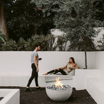 Load image into Gallery viewer, Serenade 32" Round Concrete Gas Fire Bowl