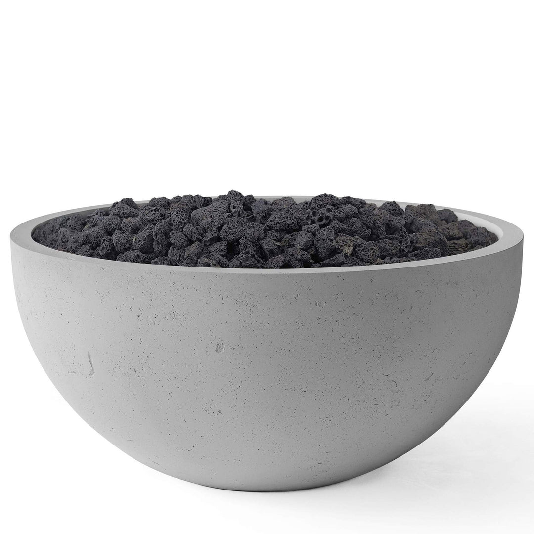 Charcoal lava