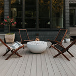 Load image into Gallery viewer, Serenade 32" Round Concrete Gas Fire Bowl
