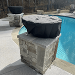 Load image into Gallery viewer, Slick Rock Concrete Fire Bowl - Ridgeline Conical - Outdoor Fire and Patio