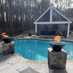 Load image into Gallery viewer, Slick Rock Concrete Fire Bowl - Ridgeline Conical - Outdoor Fire and Patio