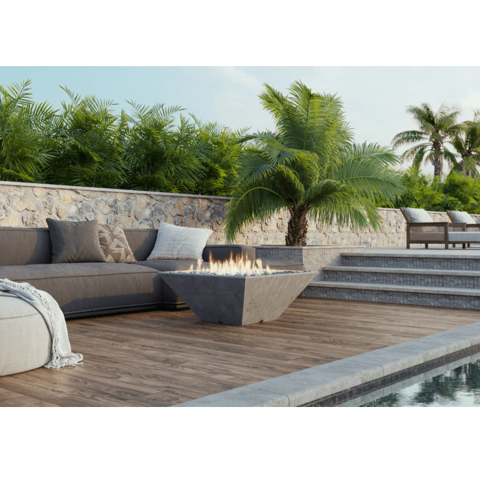 Slick Rock Concrete Fire Bowl - Ridgeline Square - Outdoor Fire and Patio