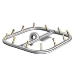 Load image into Gallery viewer, Square Stainless Steel Bullet Burner - Outdoor Fire &amp; Patio