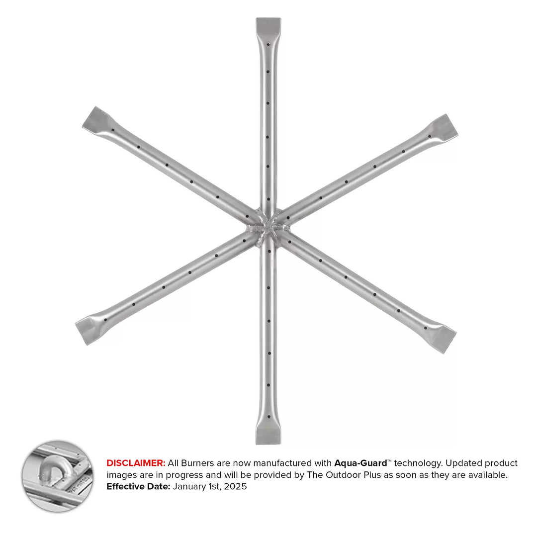 Star Gas Fire Pit Burner - Outdoor Fire & Patio