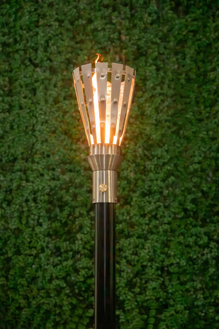 Trojan Gas Tiki Torch - Outdoor Fire and Patio