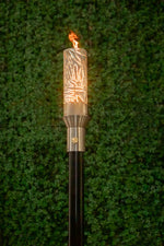Load image into Gallery viewer, Tropical Gas Tiki Torch - Outdoor Fire and Patio