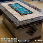 Load image into Gallery viewer, 1/2" Azuria Reflective Fire Glass - Outdoor Fire and Patio