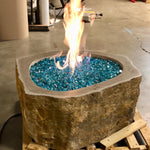 Load image into Gallery viewer, 1/2" Azuria Reflective Fire Glass - Outdoor Fire and Patio