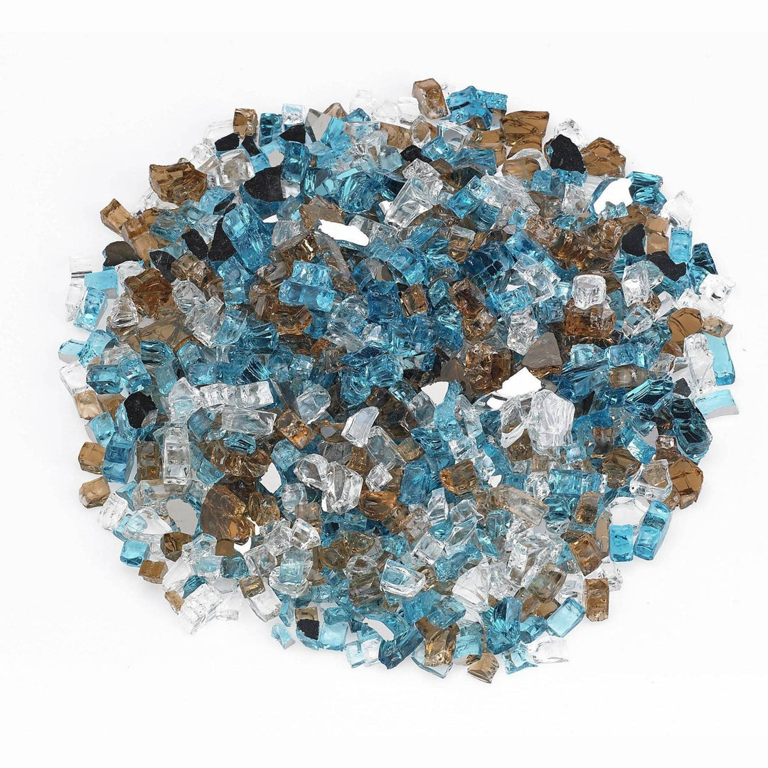 1/2" Bali Reflective Fire Glass - Outdoor Fire and Patio