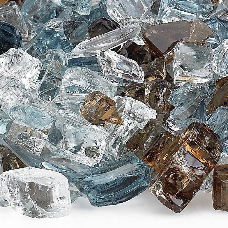 1/2" Bali Reflective Fire Glass - Outdoor Fire and Patio