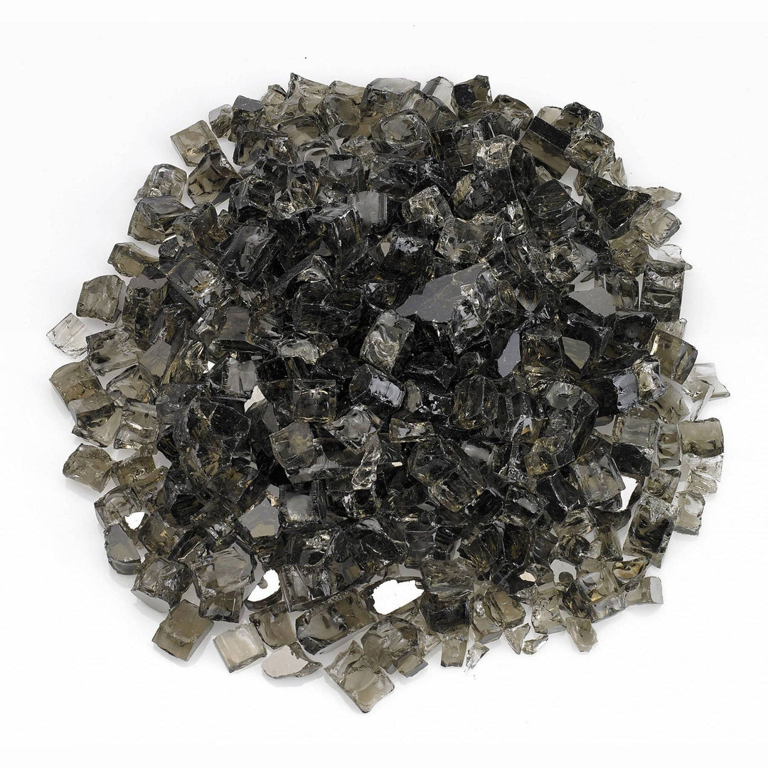 1/2" Bronze Reflective Fire Glass - Outdoor Fire and Patio