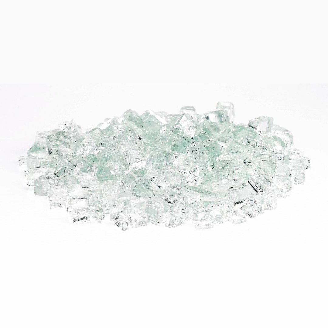 1/2" Clear Fire Glass - Outdoor Fire and Patio