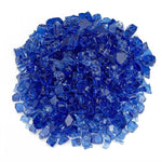Load image into Gallery viewer, 1/2" Cobalt Blue Fire Glass - Outdoor Fire and Patio