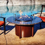 Load image into Gallery viewer, 1/2" Cobalt Blue Reflective Fire Glass - Outdoor Fire and Patio