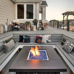 Load image into Gallery viewer, 1/2" Cobalt Blue Reflective Fire Glass - Outdoor Fire and Patio