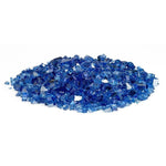 Load image into Gallery viewer, 1/2" Cobalt Blue Reflective Fire Glass - Outdoor Fire and Patio