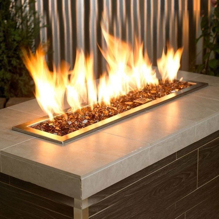 1/2" Copper Fire Glass - Outdoor Fire and Patio