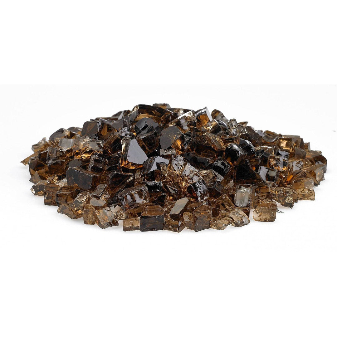 1/2" Copper Fire Glass - Outdoor Fire and Patio